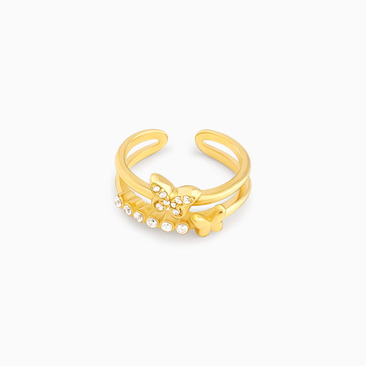 Butterfly In Love Ring