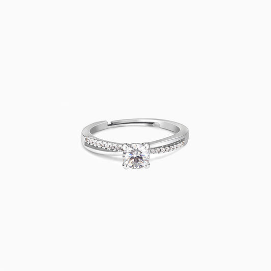 Zircon Layered Ring